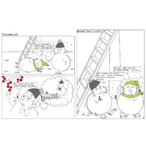 Piilomarjat Silppuu sarjakuvat Pöllö Tuppurainen Seppo Siili